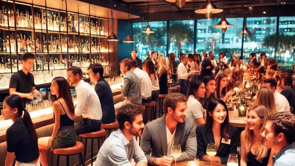 Fremantle speed dating event at Strange Company bar in WA