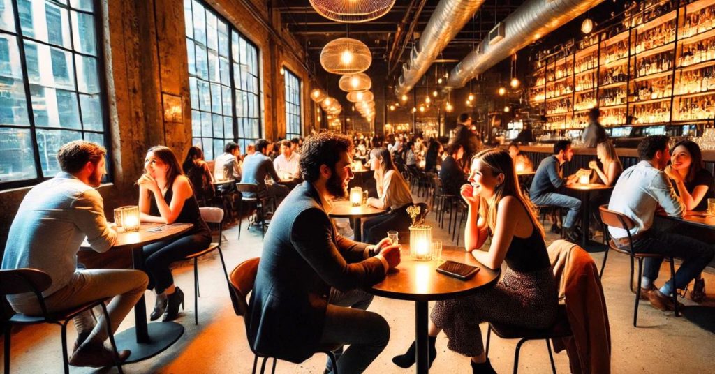 Melbourne speed dating event for over 50s at Diesel Bar in Victoria, Australia