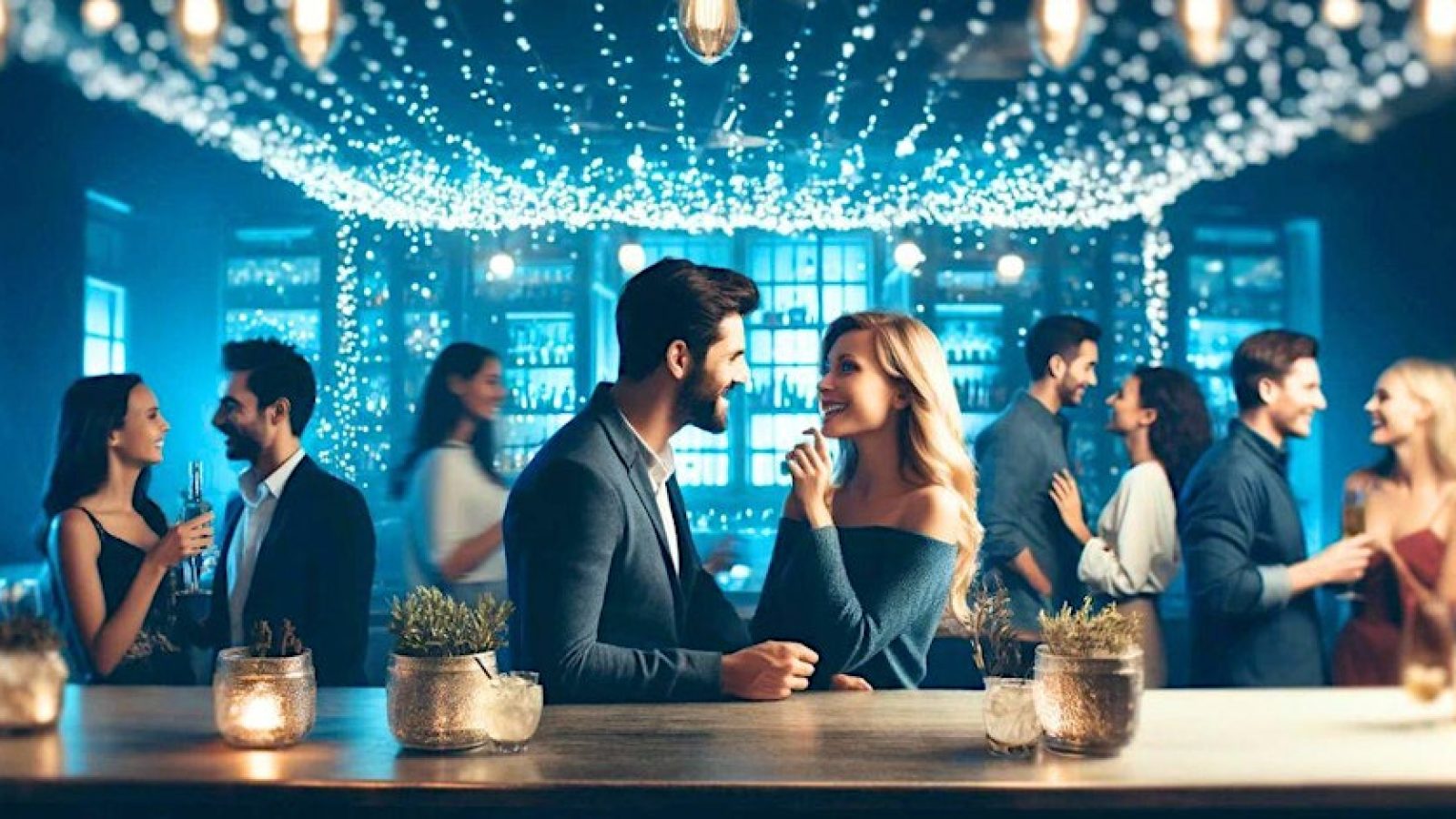 over 30s speed dating event at a bar in Brisbane, QLD