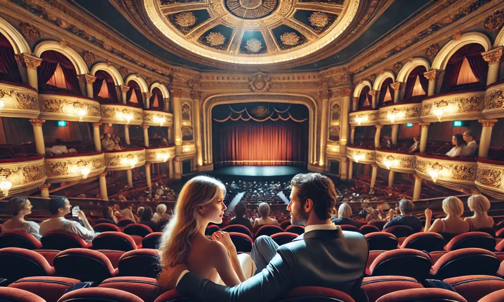 couple enjoying a show at Capitol Theatre in Sydney